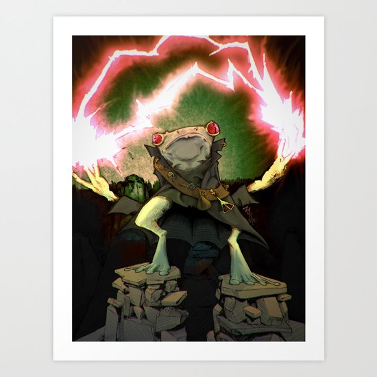 Doomtoad Art Print