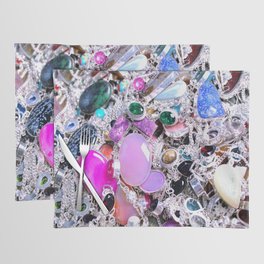 Assorted Silver Accessory Placemat