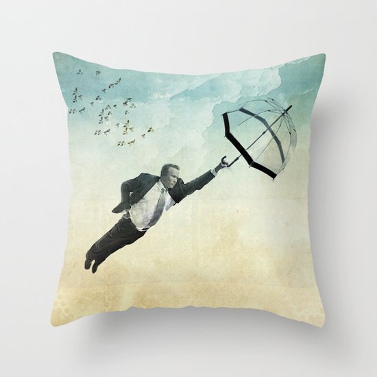 flying high Throw Pillow