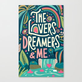 The Lovers, The Dreamers and Me  Canvas Print