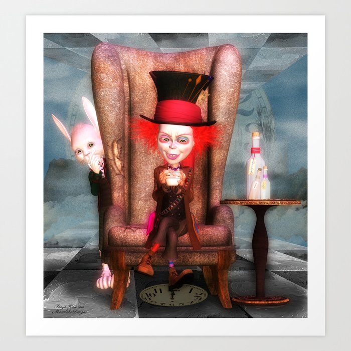 Mad As A Hatter Art Print
