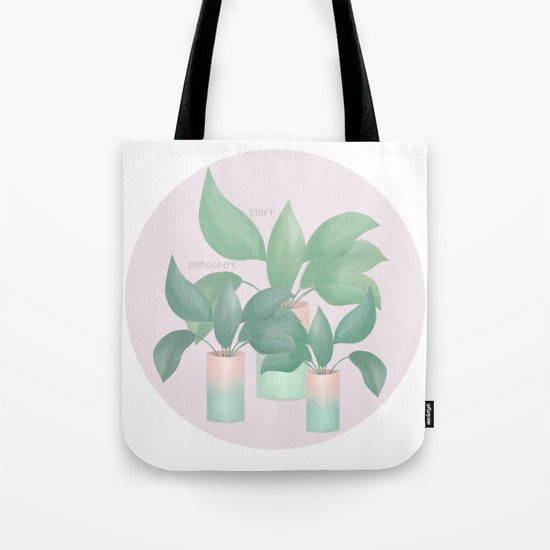 Start somewhere Tote Bag