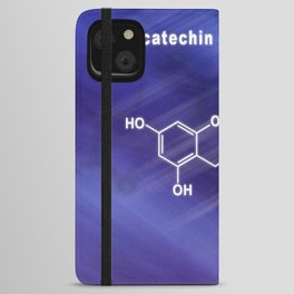 Epicatechin-gallate, Structural chemical formula iPhone Wallet Case