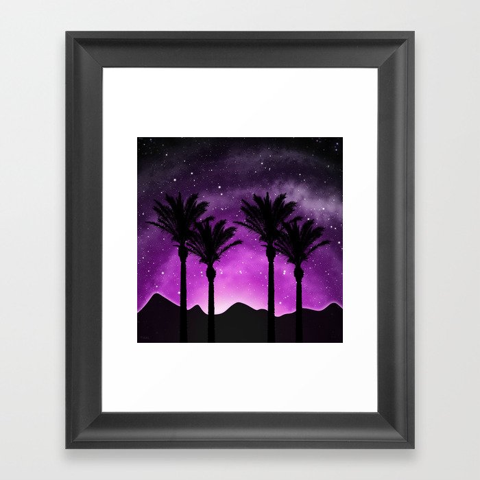 Desert Sunset 2 Framed Art Print By Theweedartlady