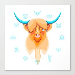Year of the Ox 2021 Canvas Print