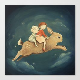 Bunny Kids by Emily Winfield Martin Canvas Print