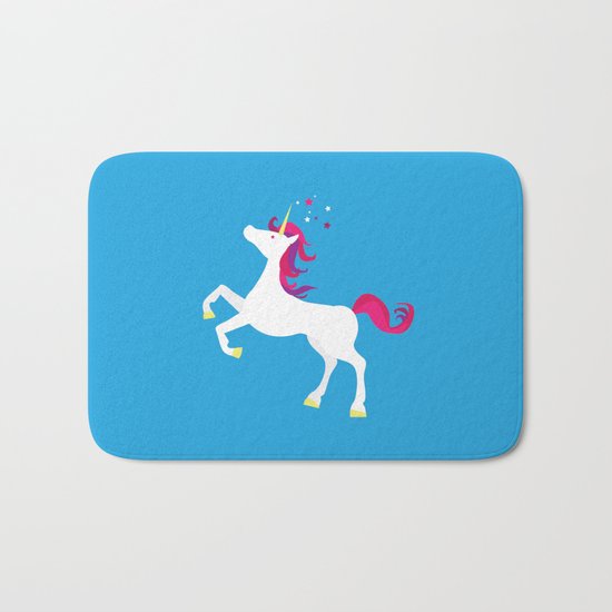 Unicorn magic Bath Mat