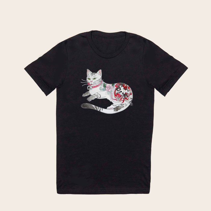 Japanese cat t sales shirt