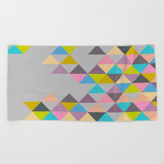 Completely Incomplete Beach Towel
