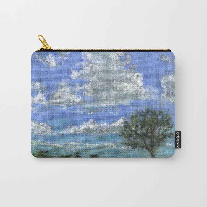Clouds by The Road Carry-All Pouch