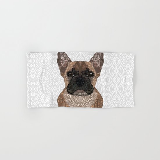 French Bulldog Hand & Bath Towel