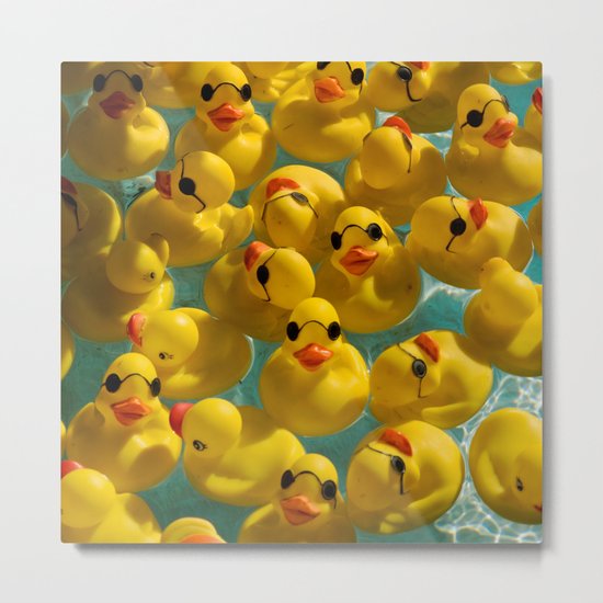 Quack Metal Print