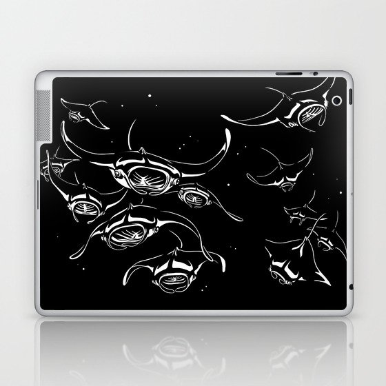 Manta Rays landing Laptop & iPad Skin