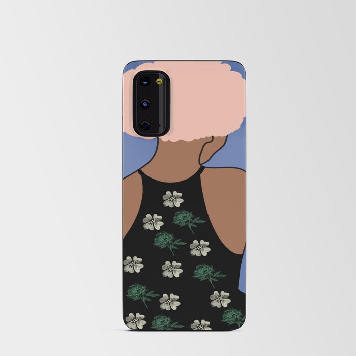 Woman At The Meadow 27 Android Card Case