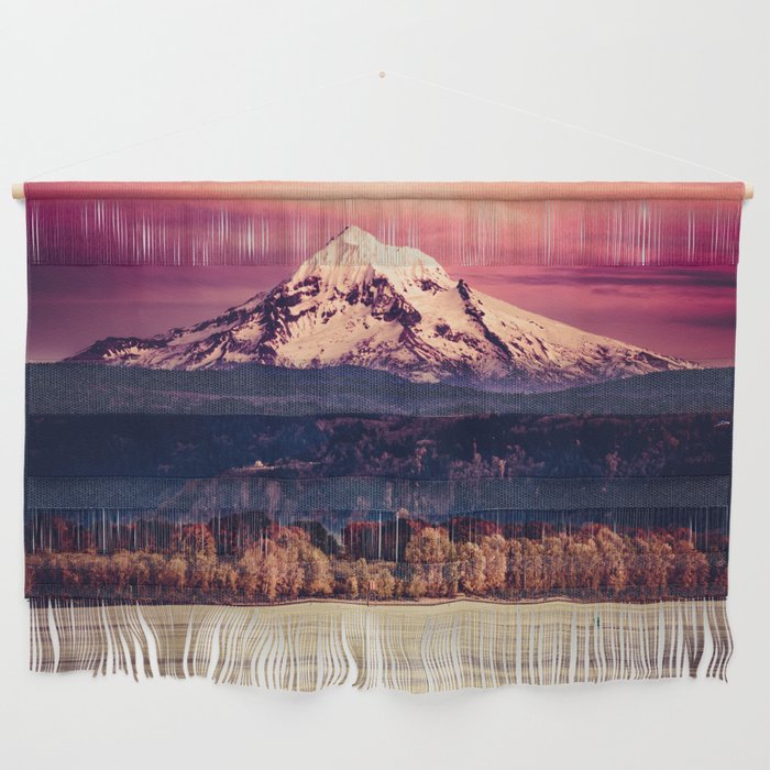 Mt Hood on Columbia River Wall Hanging