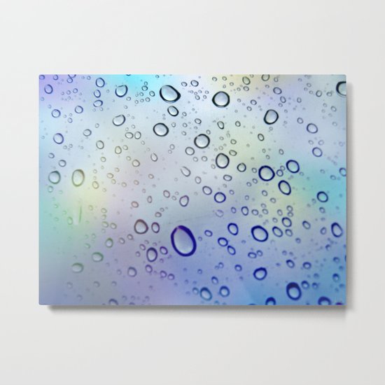 The Raindrops Metal Print