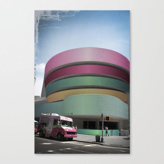 Bubble Gum Guggenheim Canvas Print