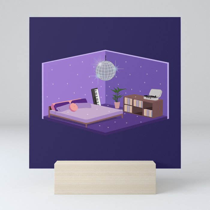 Midnight Disco Mini Art Print