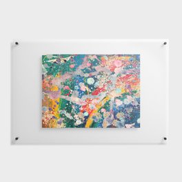 Happy Abstract Floating Acrylic Print