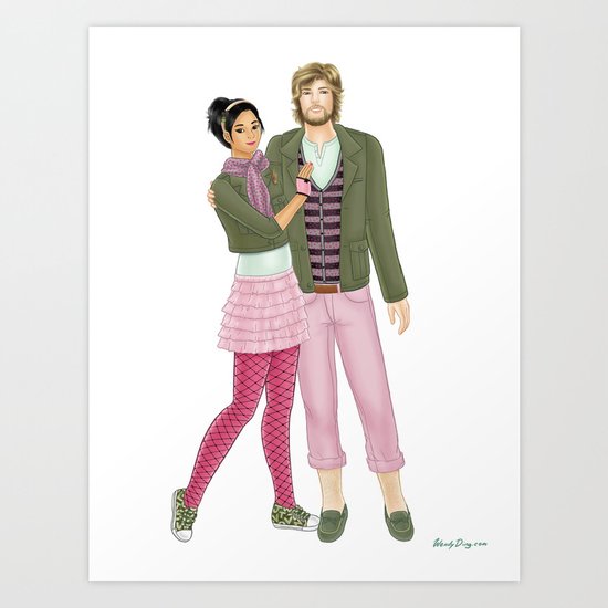 Fashion Journal: Day 30 Art Print
