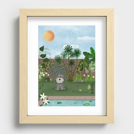 "My Garden" Recessed Framed Print