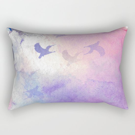 Hummingbird Heaven Rectangular Pillow