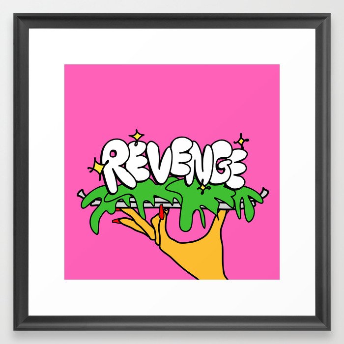 revenge Framed Art Print
