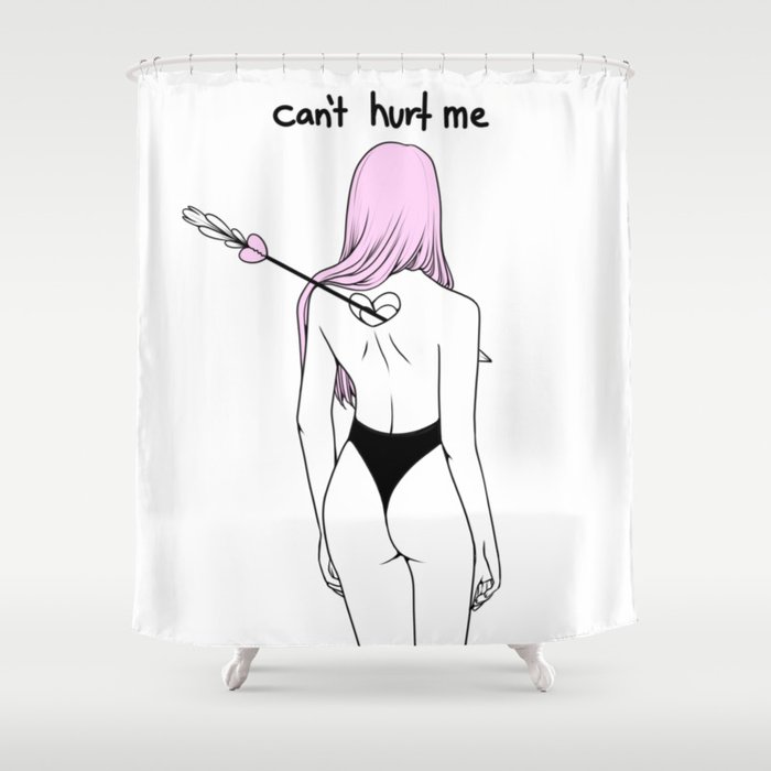 Can't hurt me Shower Curtain