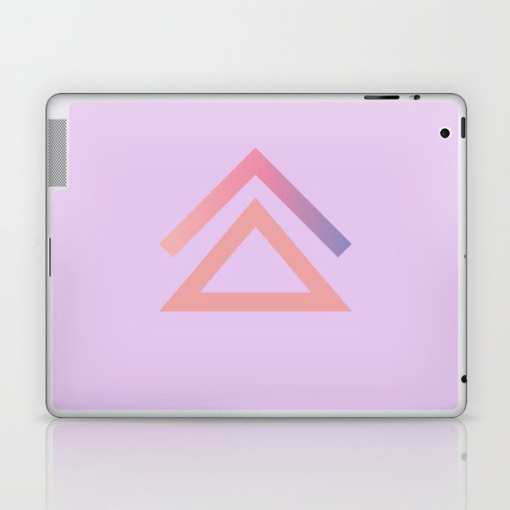 Lavender Geometric Laptop & iPad Skin