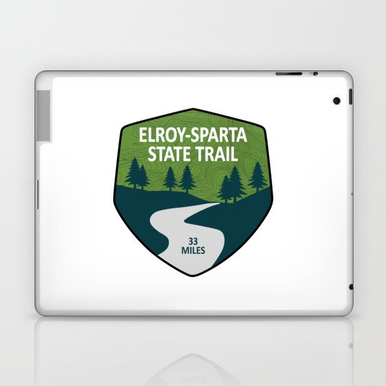 Elroy-Sparta State Trail Laptop & iPad Skin