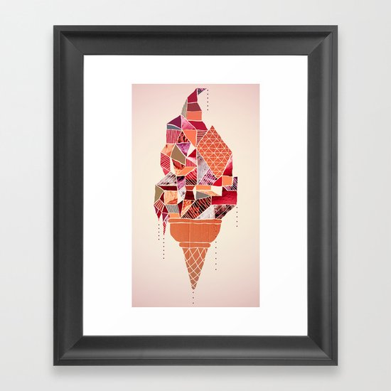 Ice-cream Framed Art Print