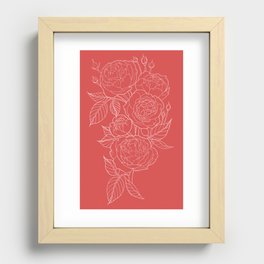 Roses Recessed Framed Print