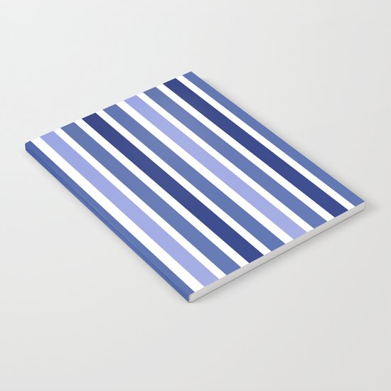 Blue Stripes Notebook
