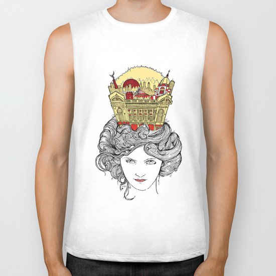 The Queen of Montreal Biker Tank