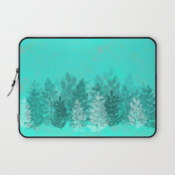 Winter Pine Trees Laptop Sleeve