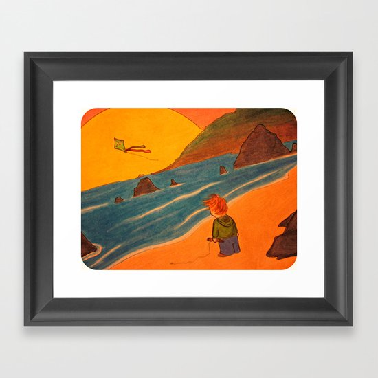 "The First Memory" Framed Art Print