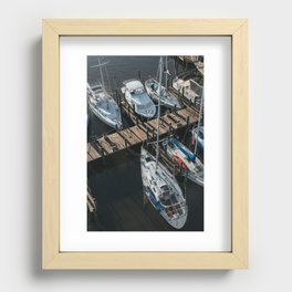 Fort Myers Beach Recessed Framed Print