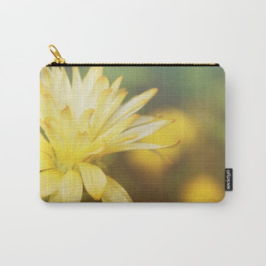 Dreamy yellow wild flower Carry-All Pouch