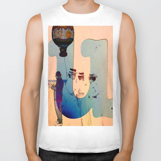 Collage " les demoiselles d'Avignon " Biker Tank