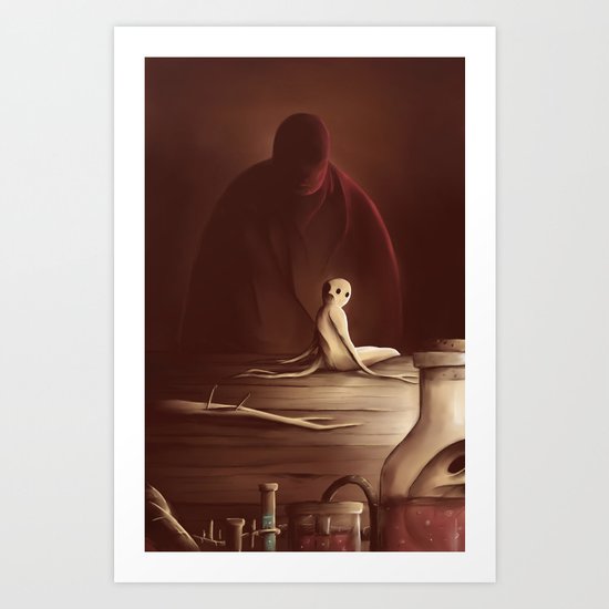 The mandrake Art Print