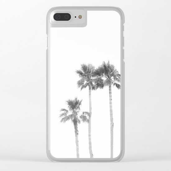 Tranquillity - bw Clear iPhone Case