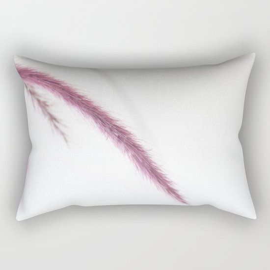 LIKE THE WIND - Purple Fountain Grass #1 #decor #art #society6 Rectangular Pillow