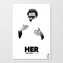 HER + The Lobster  - Movie poster edit Canvas Print