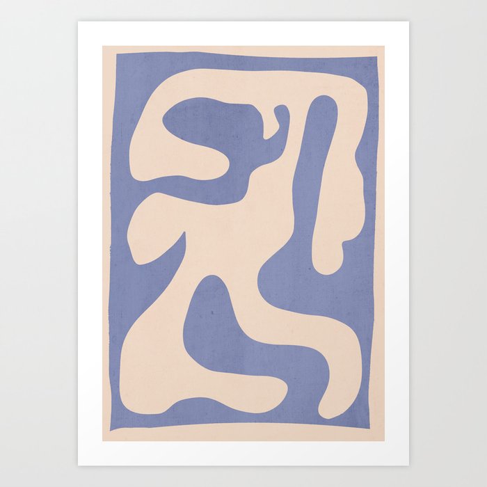 Modern Abstract Shapes 78 Art Print