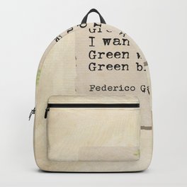 Federico García Lorca vers 3 Backpack