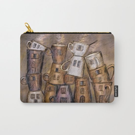 Coffeehouse - draw Carry-All Pouch