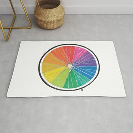 Color Wheel (Society6 Edition) Rug