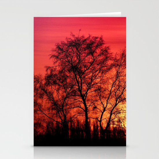 Edge of Sunset Stationery Cards