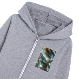 Coyamito Agate Marble Kids Zip Hoodie