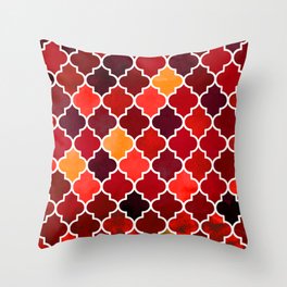 Moroccan Pattern Marrakesh Throw Pillow